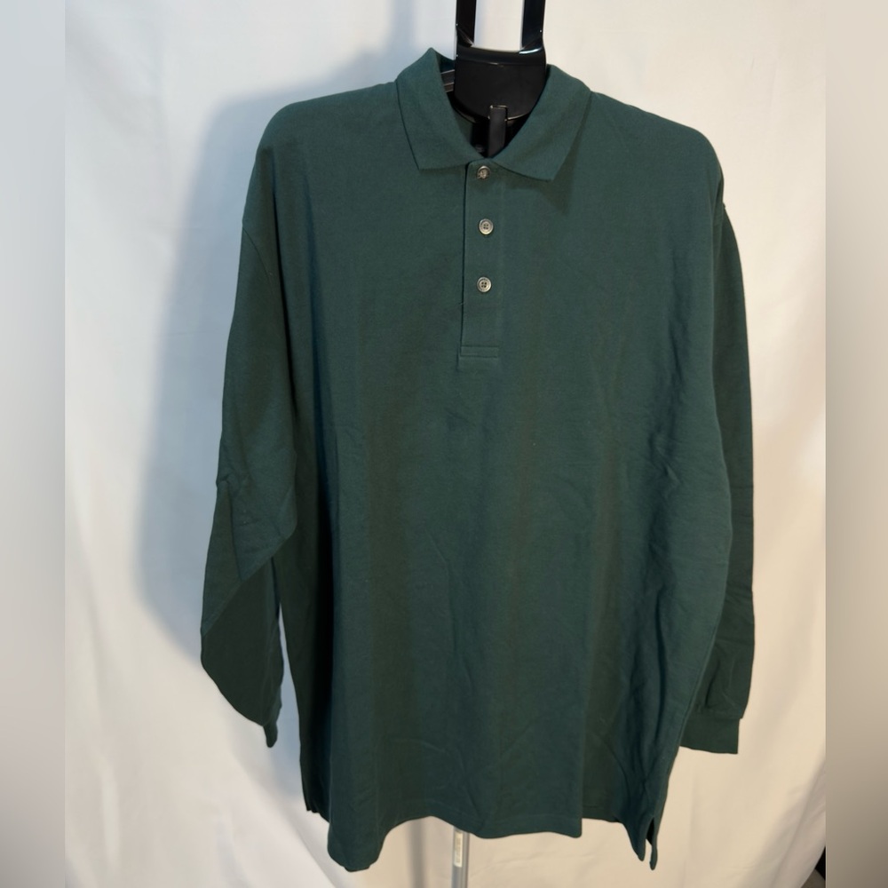 Port Authority Forest Green Polo Shirt—  2XL